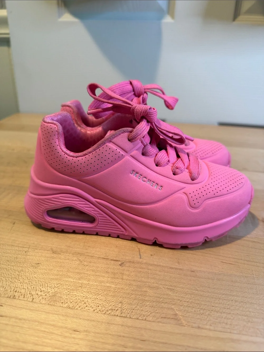 SKETCHERS Girls Street Uno Ice sneakers size 11